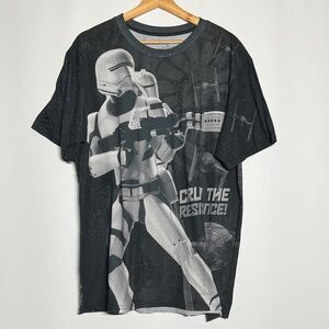 Disney Star Wars Stormtrooper Tee - Black and Gray